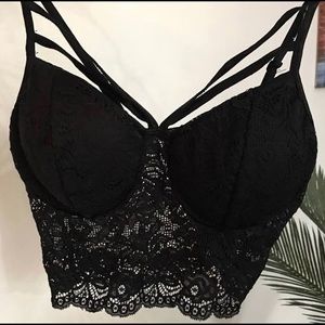 Black Lacy Bra